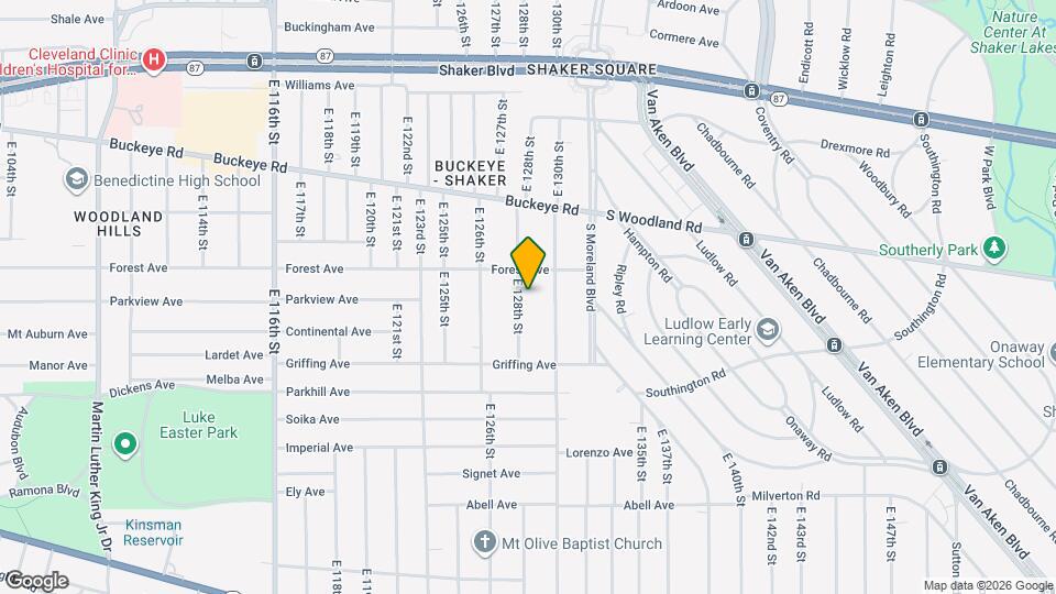 2997 E 128th St Map and Location Details