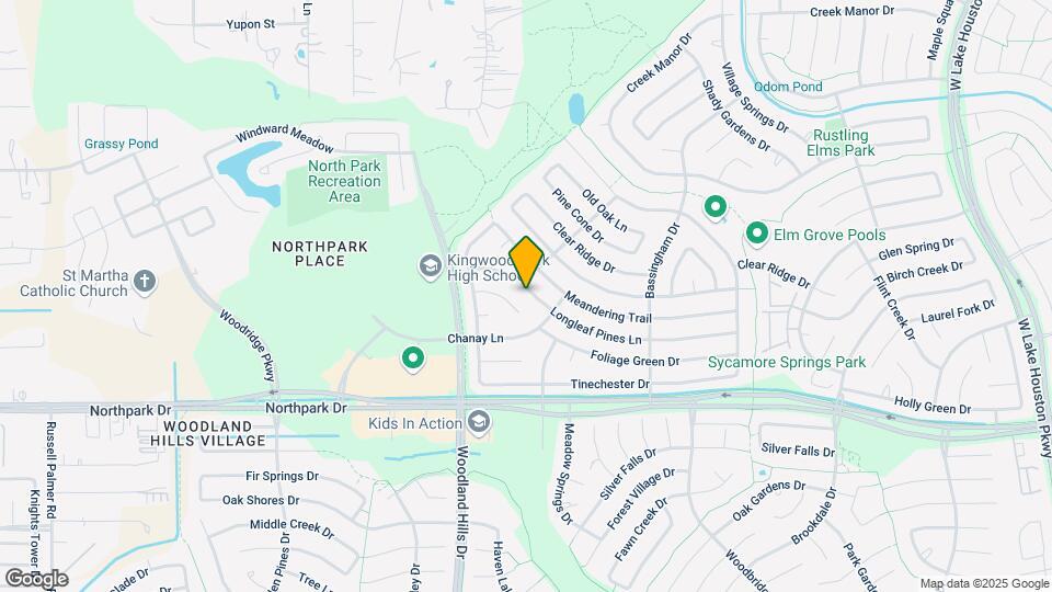 2414 Longleaf Pines Ln Map and Location Details
