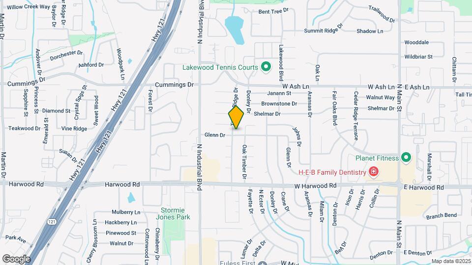 1306 Timber Ridge Dr Map and Location Details