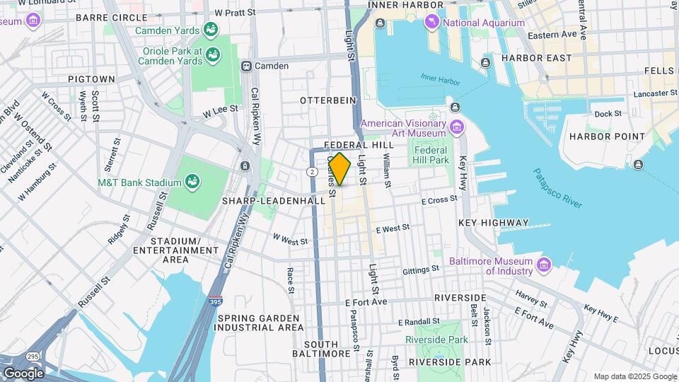 1010 Patapsco St Mapa y Detalles de la Ubicación