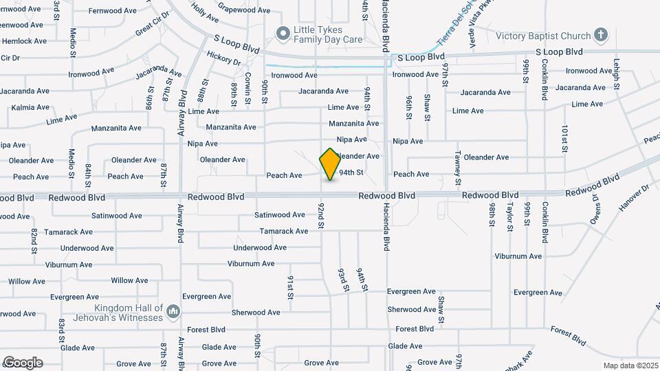 9213 Redwood Blvd Map and Location Details
