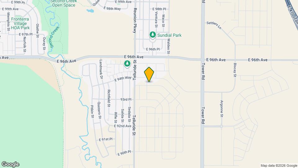 9452 Truckee Ct Map and Location Details