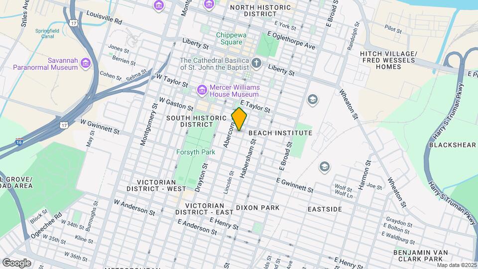 222 E Huntingdon St Map and Location Details