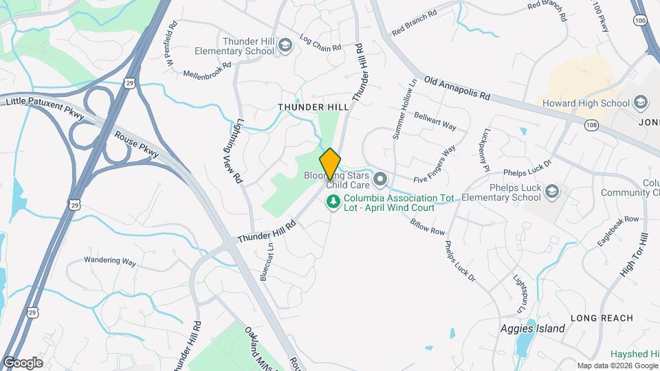 5365 Thunder Hill Rd Mapa y Detalles de la Ubicación