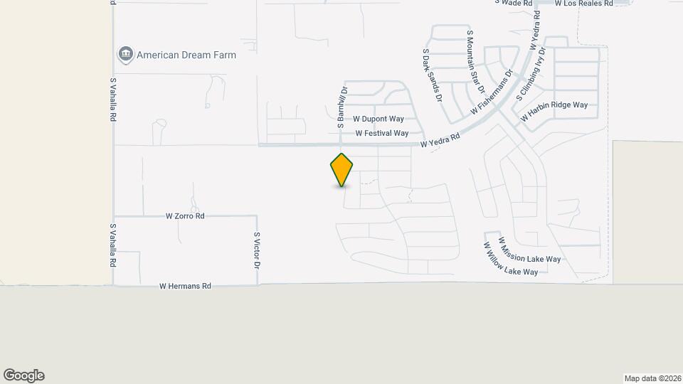 7846 S Sugarbend Dr Map and Location Details