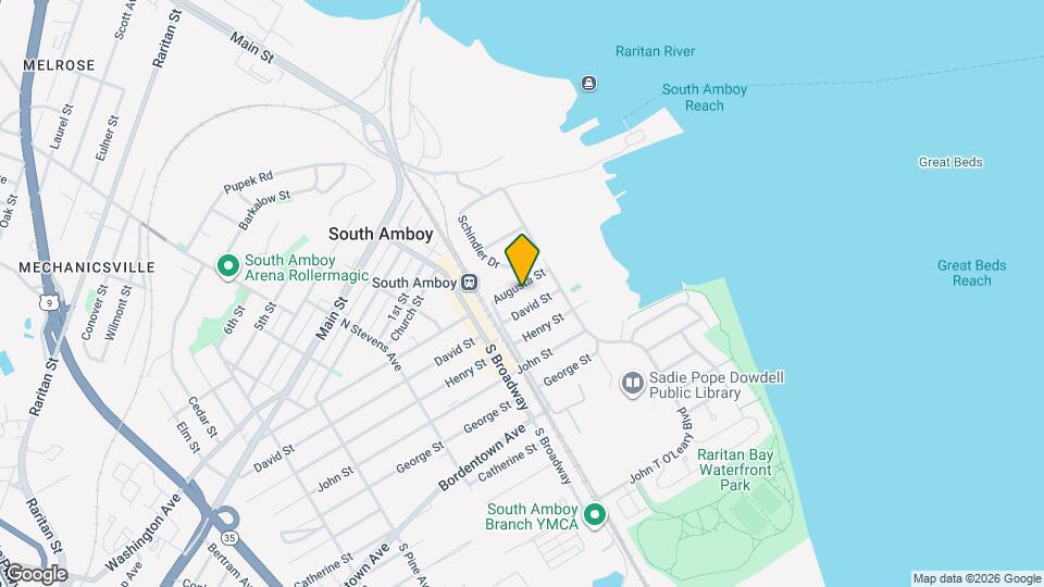 131 Augusta St Map and Location Details