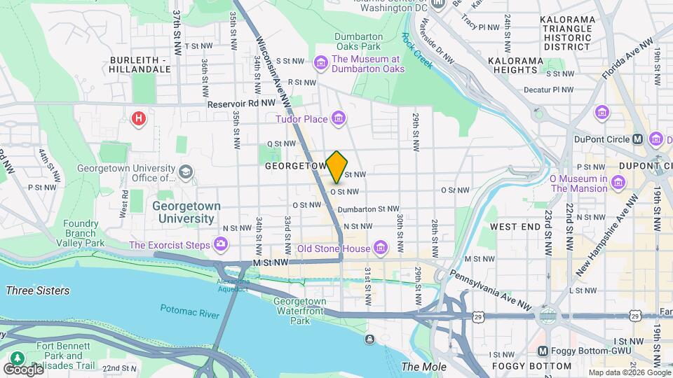 3147 O St NW Map and Location Details