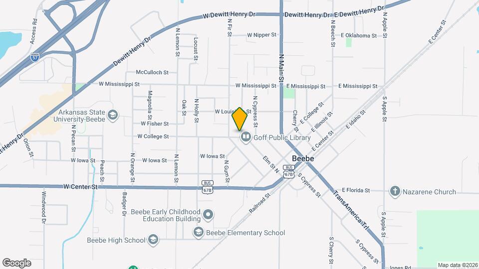 501 Elm St N Map and Location Details