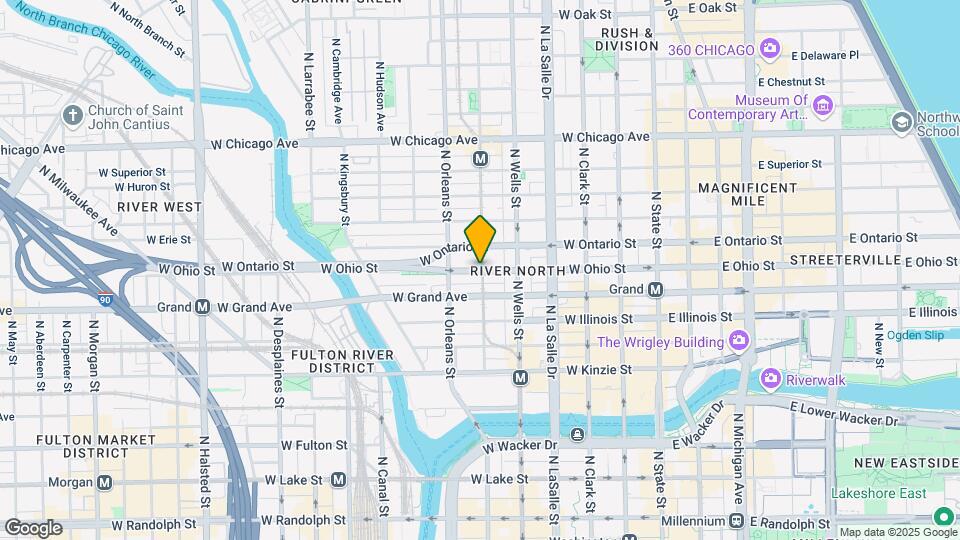 303 W Ohio St, Unit 1806 Map and Location Details