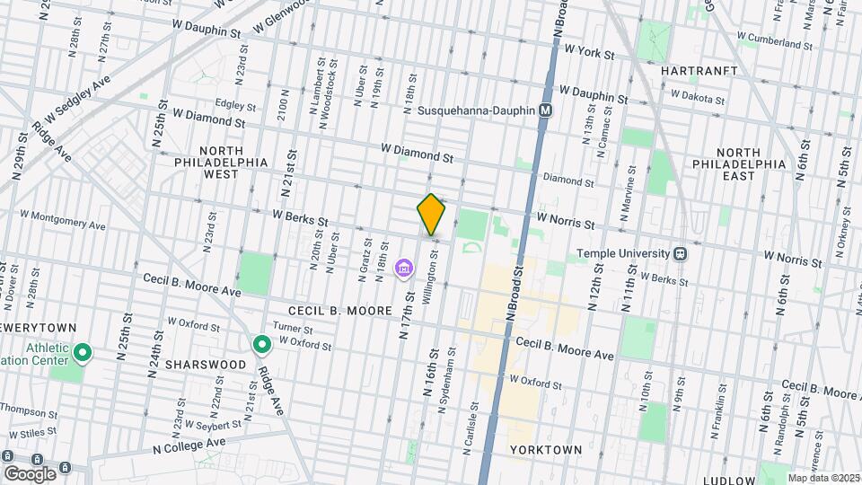 1856 Willington St Map and Location Details