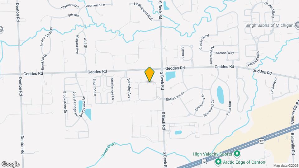 47547 Ormskirk Dr Map and Location Details