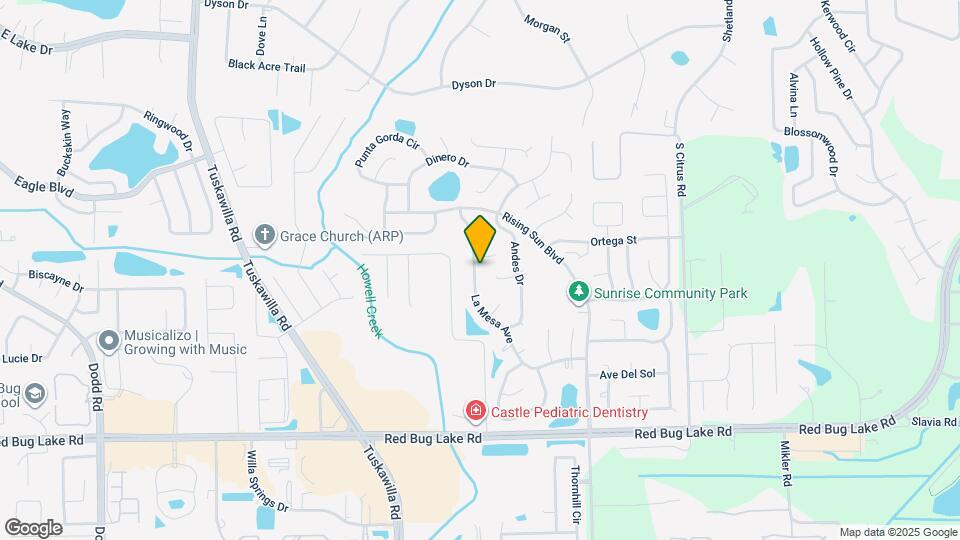 1200 La Mesa Ave Map and Location Details