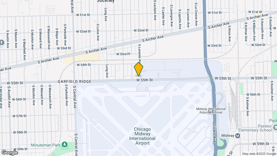 5454 S Laramie Ave Mapa y Detalles de la Ubicación