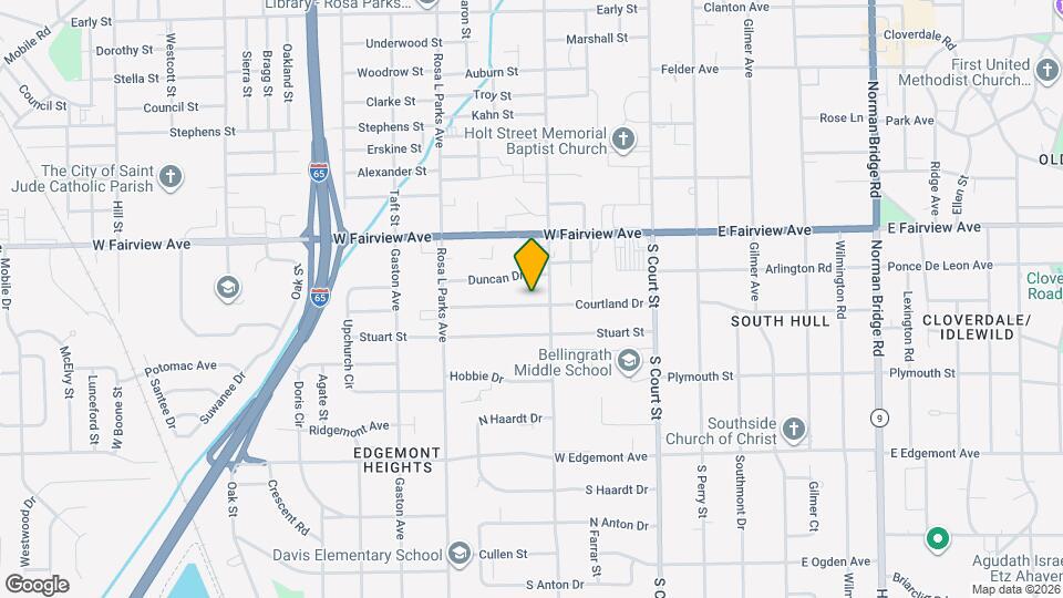 106 Courtland Dr Map and Location Details