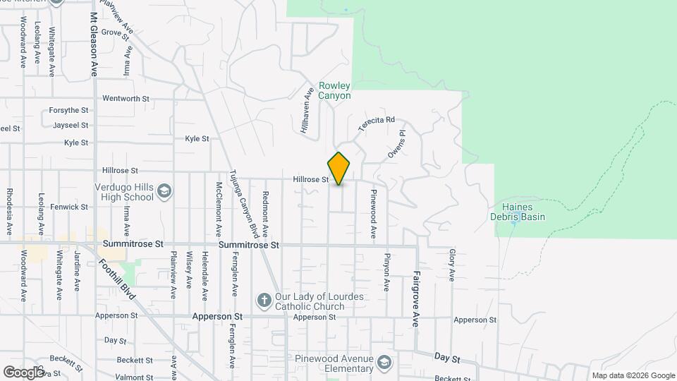 10639 Fitzroy Ave Mapa y Detalles de la Ubicación