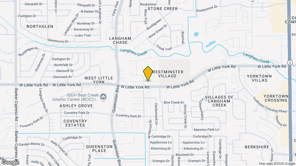 17039 Wilthorne Gardens Ct Mapa y Detalles de la Ubicación