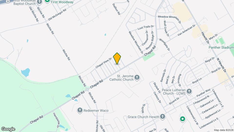 1409 Chapel Creek Rd Map and Location Details