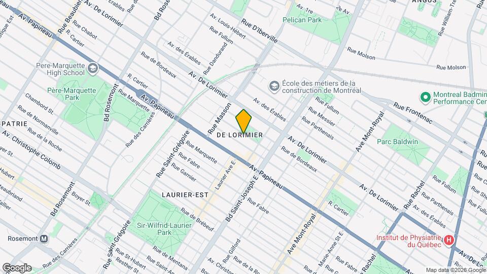 5184 Chabot Rue Map and Location Details