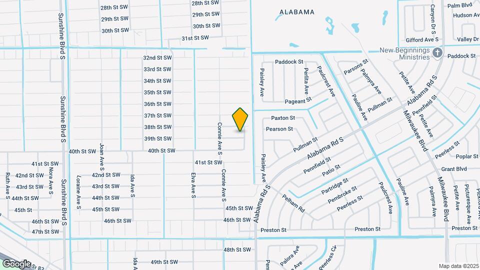 2504 39th St SW Map and Location Details