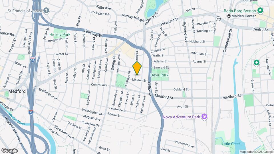 55 Surrey St, Unit 1 Map and Location Details