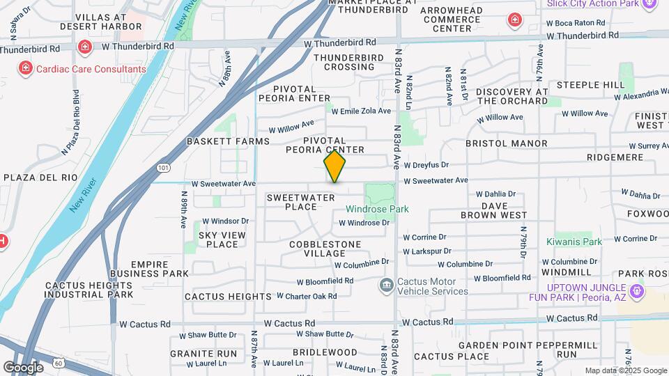 8406 W Dahlia Dr Map and Location Details