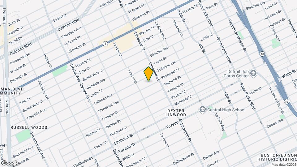 2676 Sturtevant St Map and Location Details