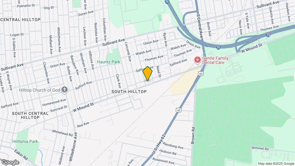 1728-1730-1730 W Mound St Map and Location Details