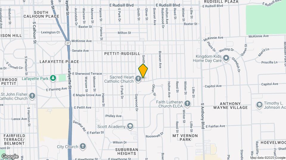 4622 Smith St Map and Location Details