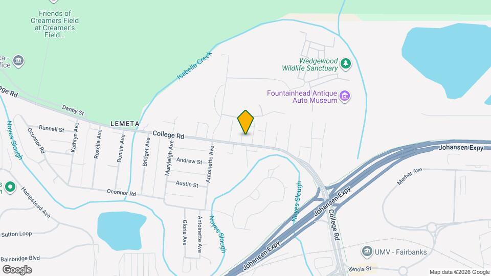 612 College Rd Map and Location Details