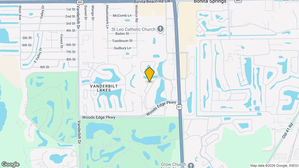 28611 Carriage Home Dr Map and Location Details