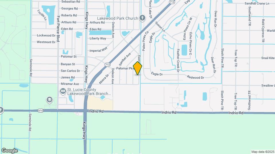 5007 Eastwood Dr Map and Location Details