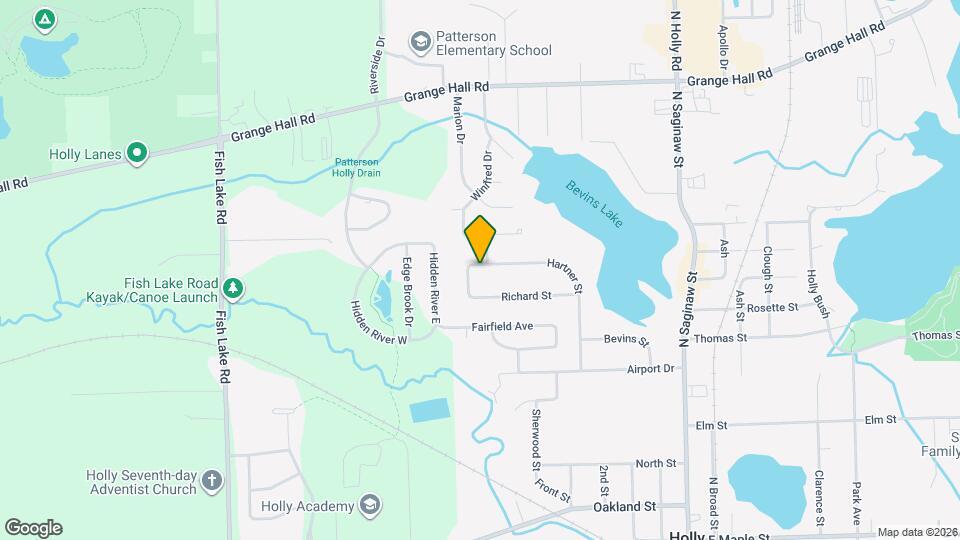 805 Hartner St Map and Location Details