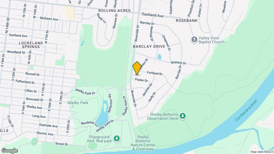 2814 Paden Dr Map and Location Details