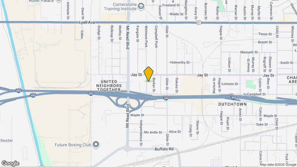 46 Halford St Map and Location Details