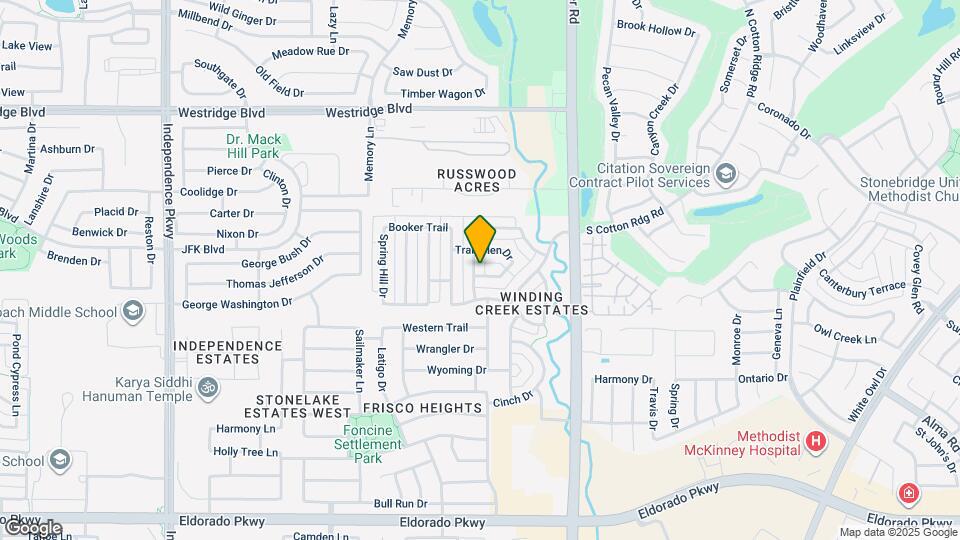 12848 Walnut Ridge Dr Map and Location Details