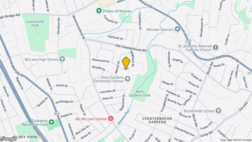 1639 Wrightson Dr Map and Location Details