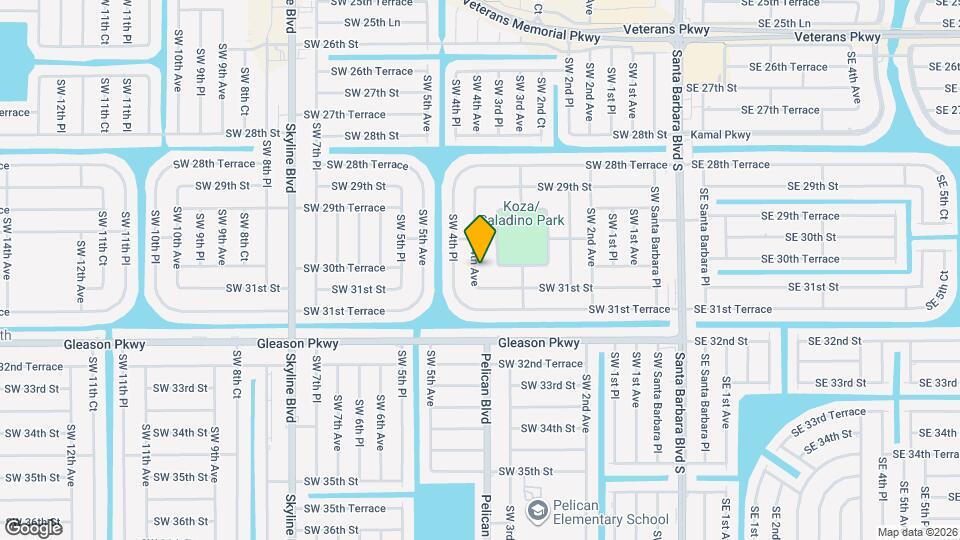 3019 SW 4th Ave Map and Location Details