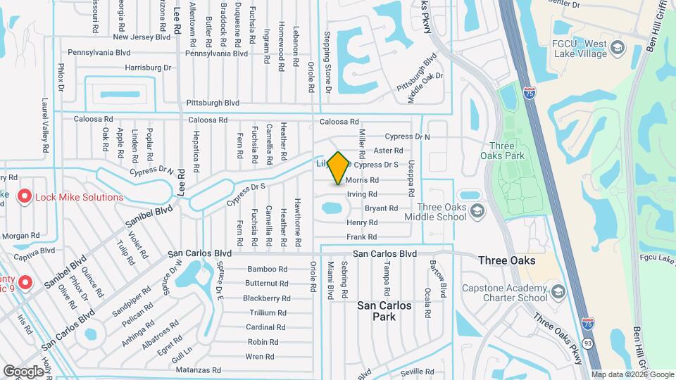 9025 Irving Rd Mapa y Detalles de la Ubicación