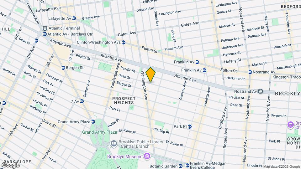 808 Dean St Map and Location Details