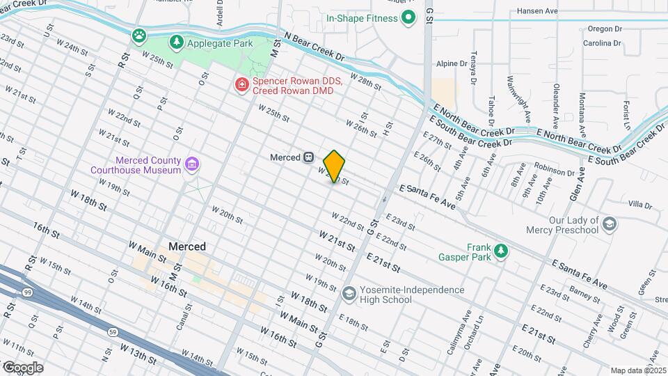 161 W 23rd St Map and Location Details