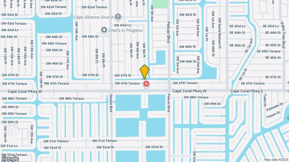 521 SW 47th Terrace Map and Location Details