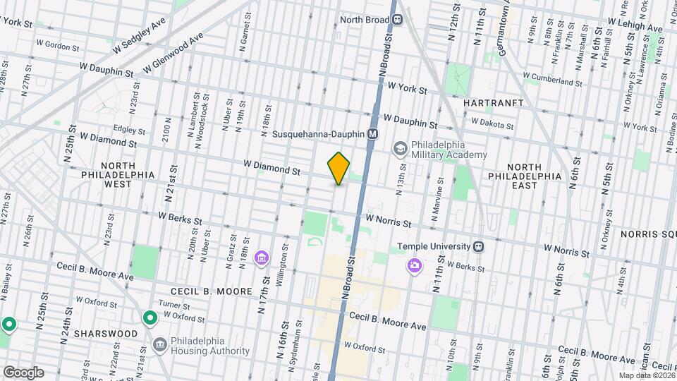 2041 N 15th St Map and Location Details