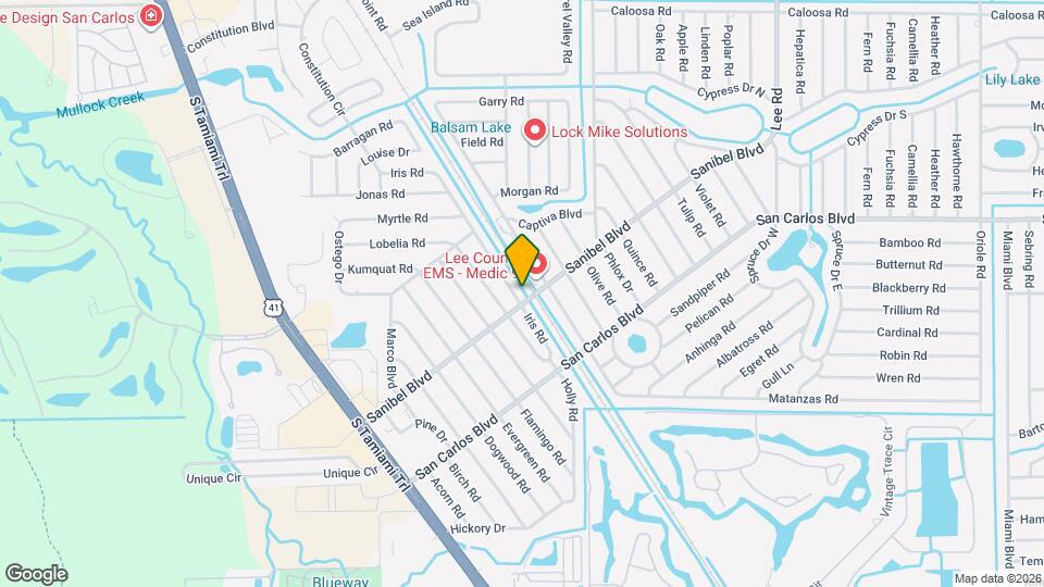 18493 Iris Rd Map and Location Details