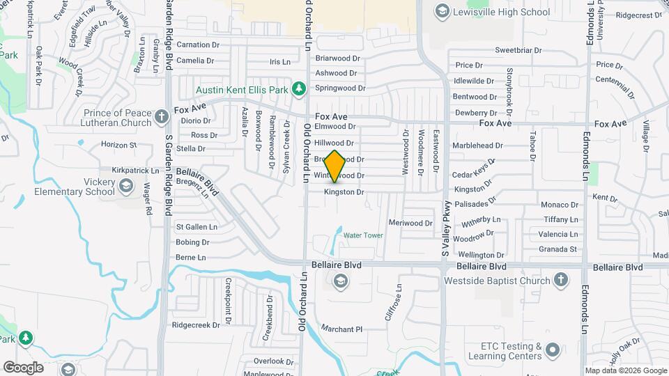1201 Kingston Dr Mapa y Detalles de la Ubicación