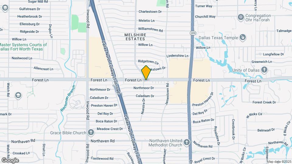 5710 Forest Ln Map and Location Details