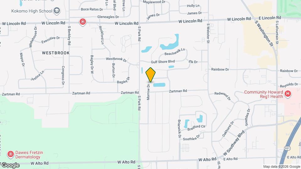 3182 Morrow Dr Map and Location Details