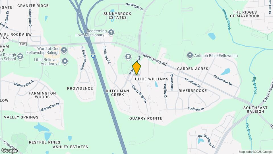 3748 Tryon Ridge Dr Map and Location Details