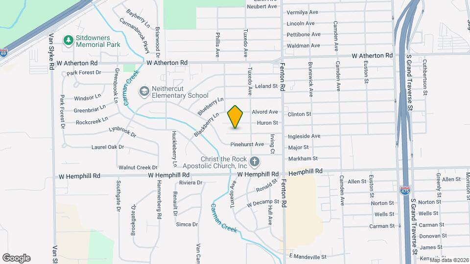 1248 Ingleside Ave Map and Location Details