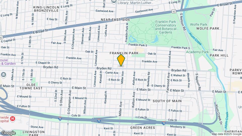1458 Bryden Rd Map and Location Details