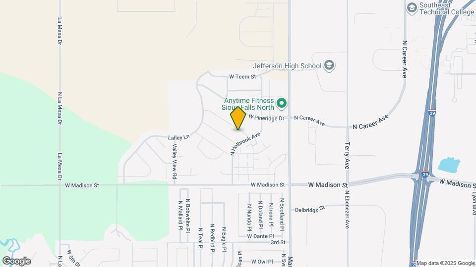 5513 W Oakcrest Dr Map and Location Details